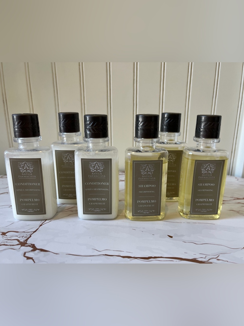 ANTICA FARMACISTA POMPELMO SHAMPOO &  CONDITIONER | SET OF 6 | 1.5 oz  | NEW